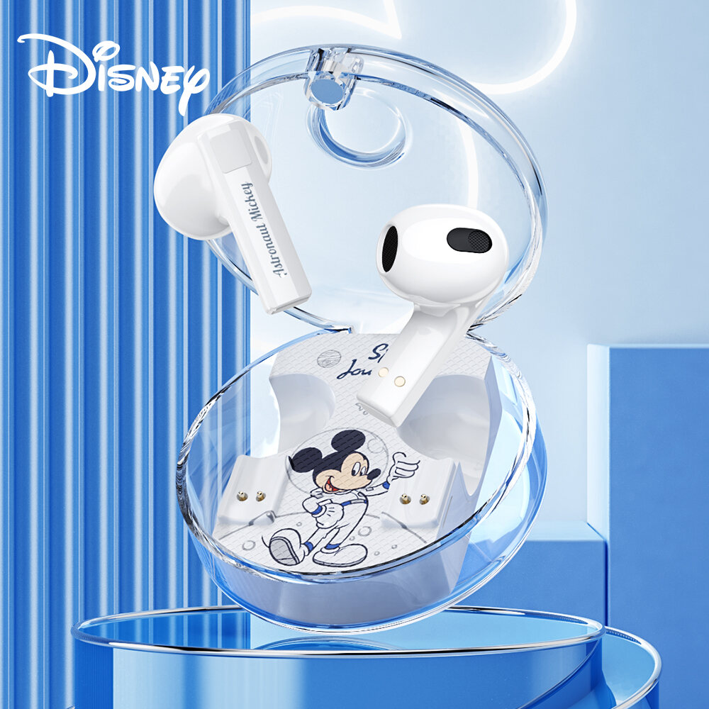 100% Original Disney LK11 TWS Wireless Bluetooth Earphones BT5.3  Low Latency Wireless Headset with Mic 3D Stereo Bass True Wireless Bluetooth Earbuds