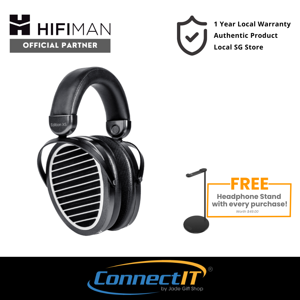 HIFIMAN Edition XS Planar Magnetic Over-Ear Headphone with Stealth Magnets Design (1 Year Local Warranty)