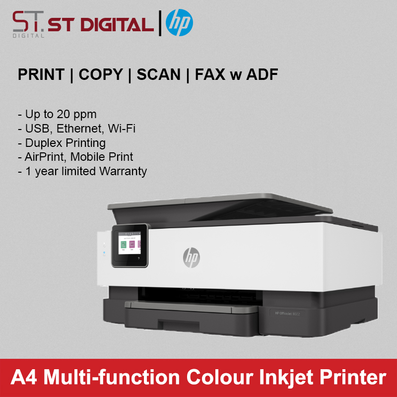 HP OfficeJet Pro 8020 8020e All-in-One Printer pro8020 PRO8020 8020 colour printer color printer