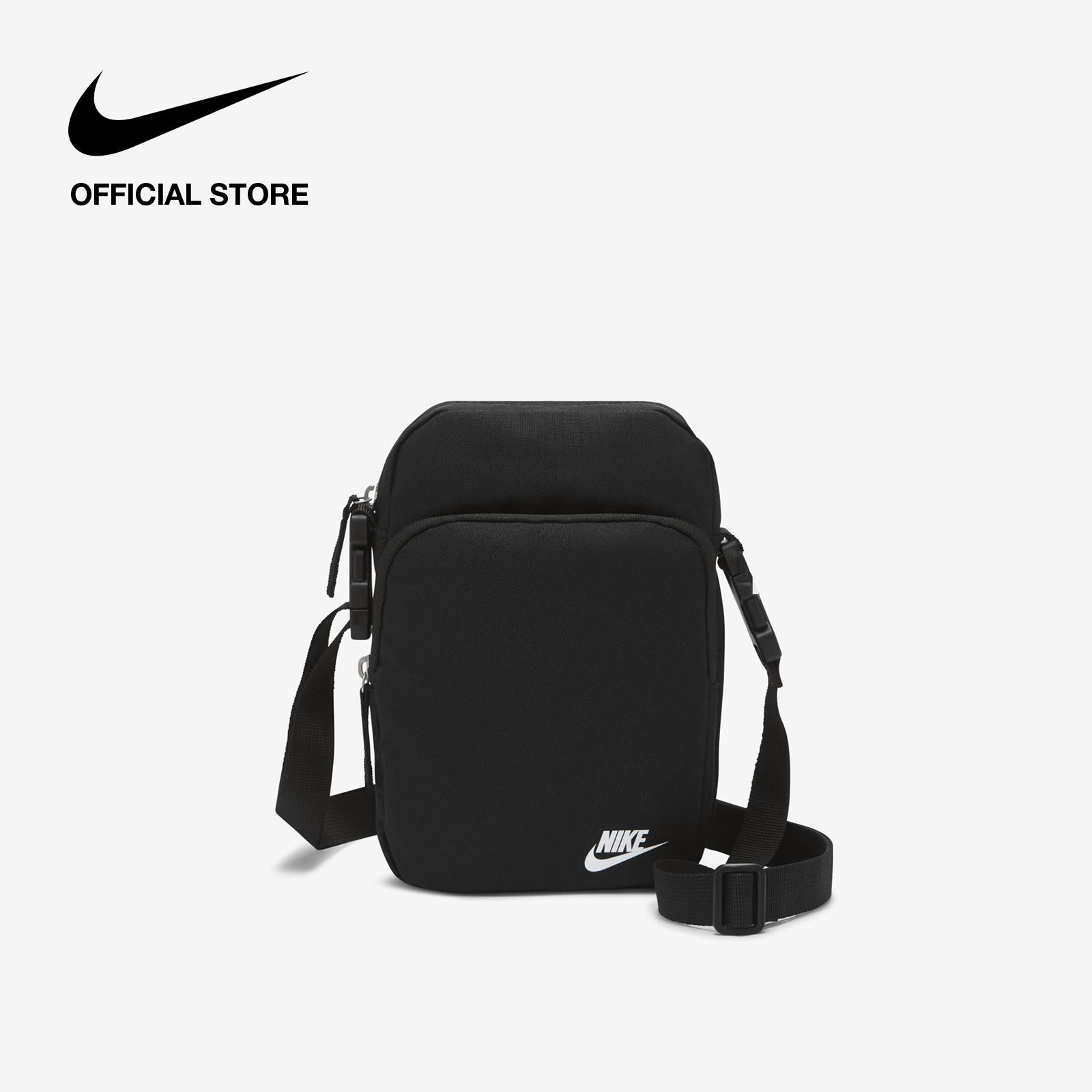 Nike Unisex Heritage Cross Body Bag - Black