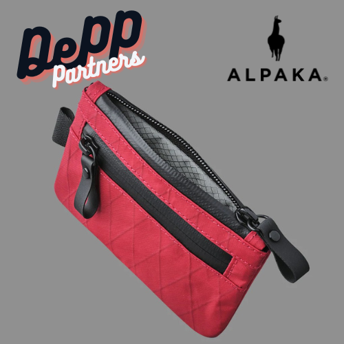 ALPAKA ZIP POUCH Weatherproof, Essentials, Keys, Cards, Cash Zip Pouch