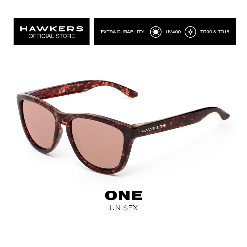 Hawkers - ONE Carey · Rose Gold One Sunglasses UV400 Men Women O18TR34