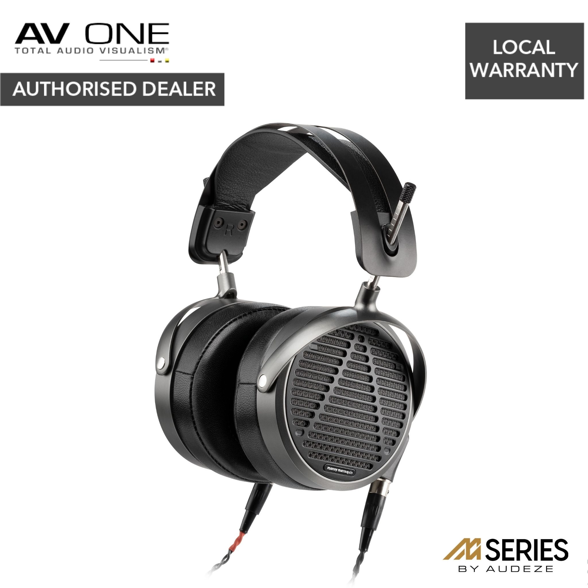 Audeze MM-500 Planar Magnetic Headphone - AV One Authorized Dealer/Official Product/Warranty