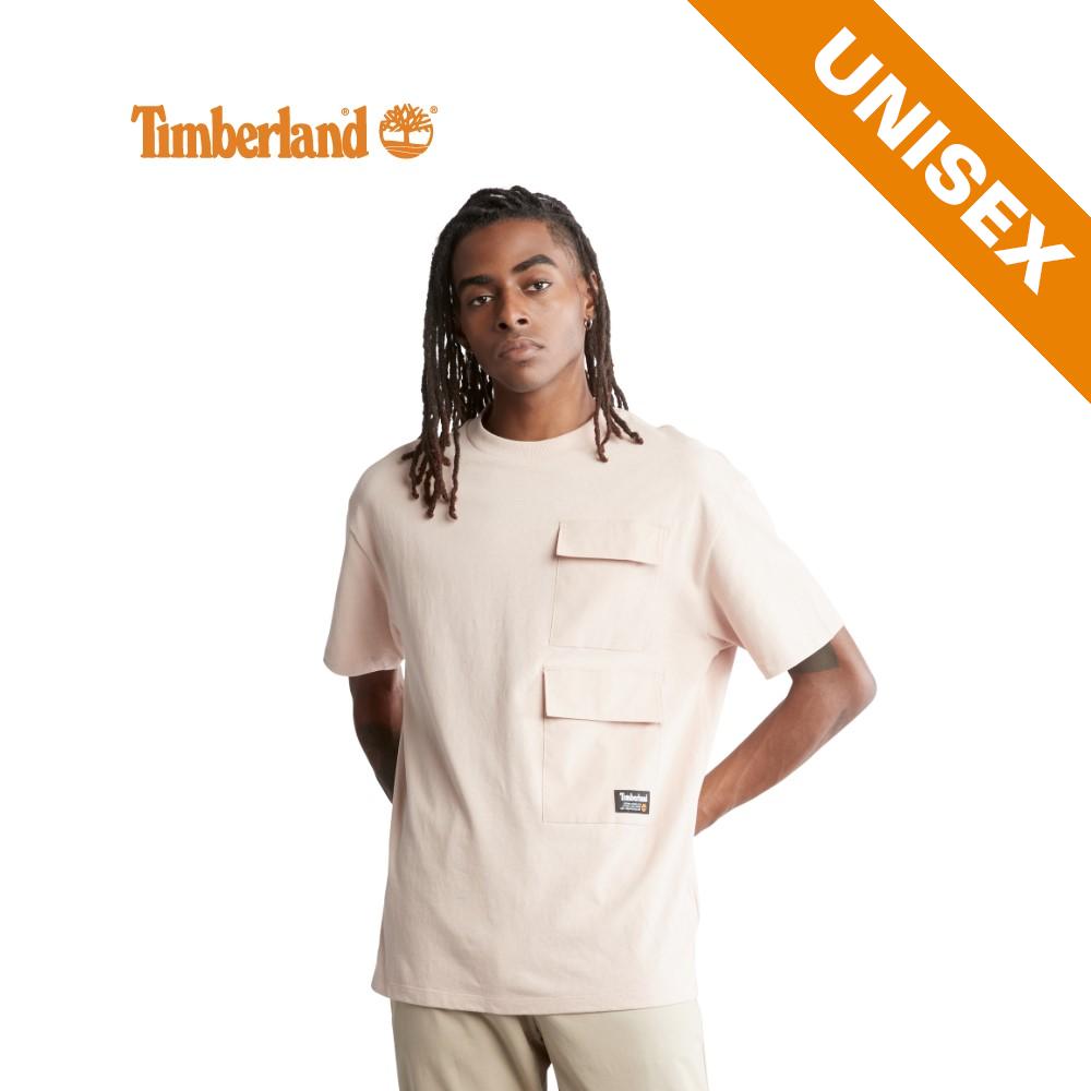 Timberland All Gender Progressive Utility Multi-Pocket Heavyweight T-Shirt Cameo Rose